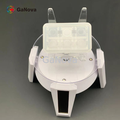 µm ≤ 10 µm ±25 TTV толщины 350 субстрата 10*10.5mm2 GaN одиночного Кристл