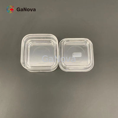 5x10mm2 SP-Face 10-11 Недопированный N-тип свободностоящий однокристаллический субстрат GaN с TTV ≤ 10μm Сопротивляемость 0,05 Ω·cm