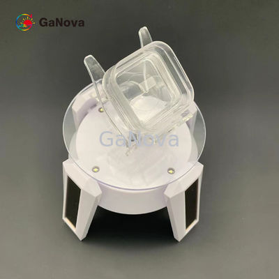 Устройство питания 5x10mm2 Недопированный N-тип свободно стоящий однокристаллический субстрат GaN с сопротивлением 0,1 Ω·cm и BOW в пределах 10μm