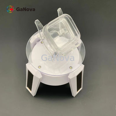 5*10mm2 SP-Face Un-Doped N-Type Free-Standing GaN Single Crystal Substrate 20-21 / 20-2-1 10mm2 Сопротивляемость 0,05 Ω·cm