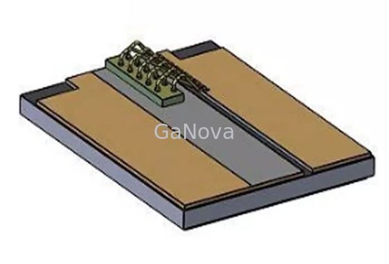Эффективность 1.0В/А наклона печатания лазера обломока лазерного диода тока 0.5А порогового значения